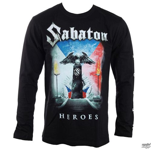 tričko pánske s dlhým rukávom Sabaton - Heroes Czech republic - CARTON - LS_675