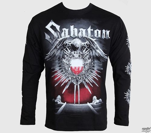 tričko pánske s dlhým rukávom Sabaton - Poland - CARTON - LS_607