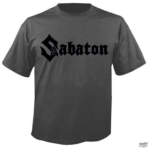 tričko pánske SABATON - Logo GREY - NUCLEAR BLAST - 2674_TS