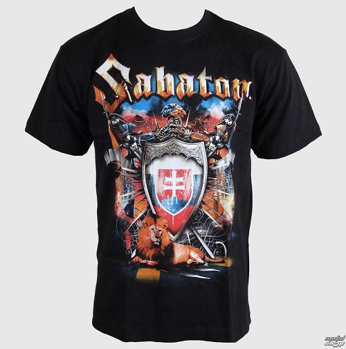 tričko pánske Sabaton - Swedisch - Black - CARTON - 485