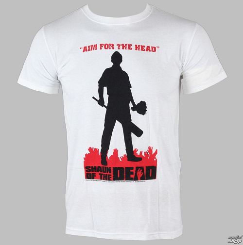 tričko pánske Shaun Of The Dead - Silhouette - LIVE NATION - PE7959TSWP