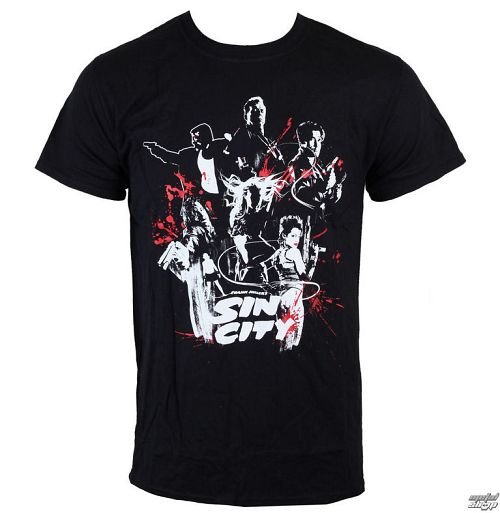 tričko pánske Sin City - Logo - Black - INDIEGO - Indie0233