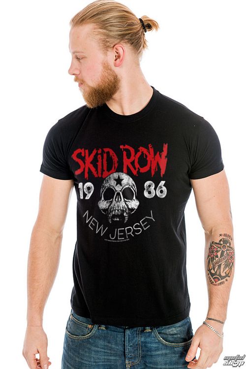 tričko pánske Skid Row - New Jersey - Black - HYBRIS - ER-1-SROW002-H72-1-BK