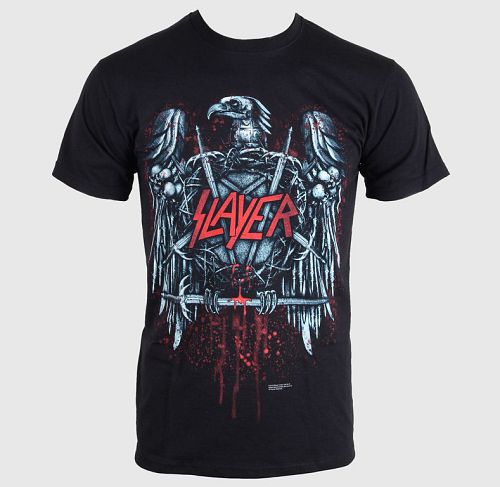 tričko pánske Slayer - Ammunition Eagle - Black - SLAYTEE14