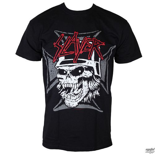 tričko pánske Slayer - Graphic Skull - Black - ROCK OFF - SLAYTEE33MB