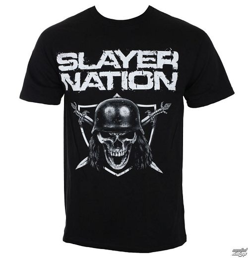 tričko pánske SLAYER - NATION 2014 DATEBACK - BLACK - ROCK OFF - SLAY01001A238
