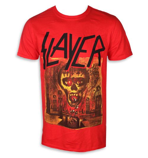 tričko pánske Slayer - Seasons In The Abyss - PLASTIC HEAD