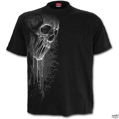tričko pánske SPIRAL - BAT CURSE - Black - E026M121