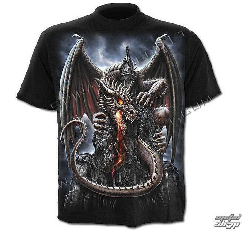 tričko pánske SPIRAL - Dragon Lava - LG177600