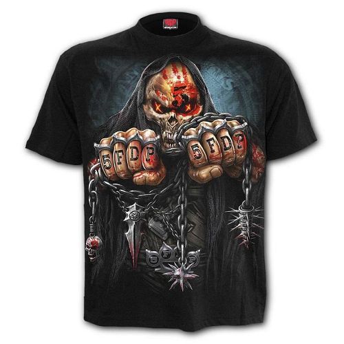 tričko pánske SPIRAL - Five Finger Death Punch - GAME OVER - G222M139