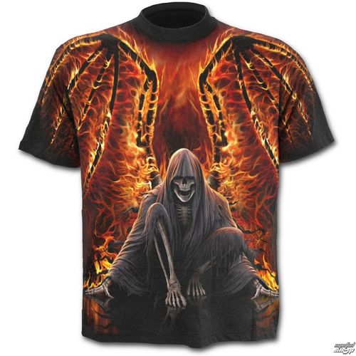 tričko pánske SPIRAL - Flaming Death - W021M105