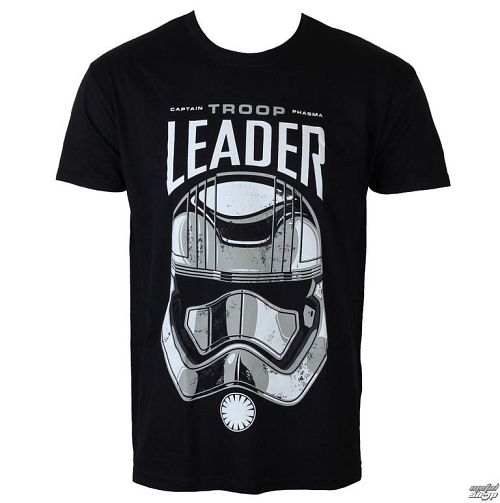 tričko pánske Star Wars - Captain Phasma - Troop Leader - Black - HYBRIS - LF-1-SW068-H60-5