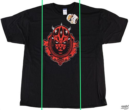 tričko pánske Star Wars - Darth Maul Framed - PLASTIC HEAD - POŠKODENÉ - N239