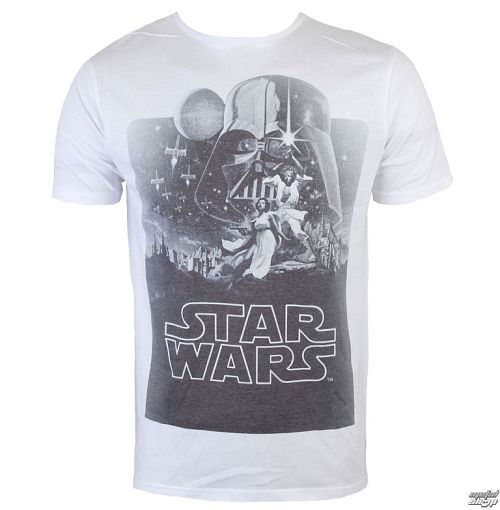 tričko pánske Star Wars - Darth Vader sublimation - White - INDIEGO - Indie0300