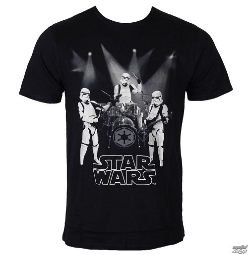 tričko pánske Star Wars - Group Of Trooper - Black - LEGEND - HSTTS1345