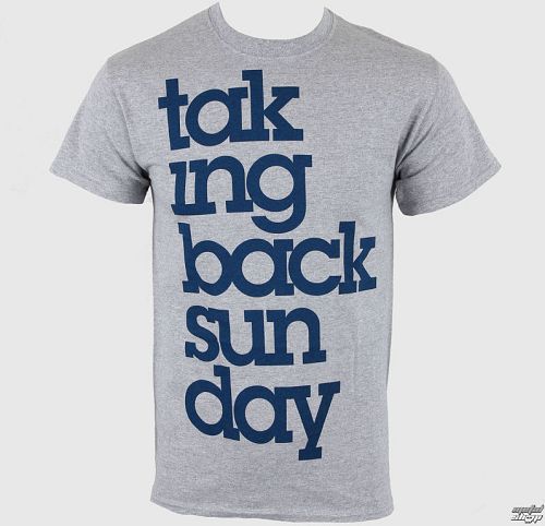 tričko pánske Taking Back Sunday - Logo Sports - LIVE NATION - PE10273SC
