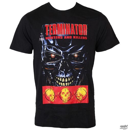 tričko pánske Terminator - Hunter And Killers - Black - LEGEND - METERMDTS101
