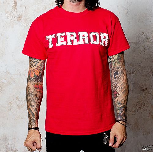 tričko pánske Terror - BigT - Red - BUCKANEER - 1490