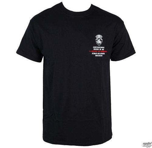tričko pánske Terror - Conviction - Black - RAGEWEAR - 029TSS61