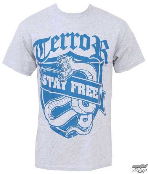 tričko pánske Terror - Stay Free - BUCKANEER