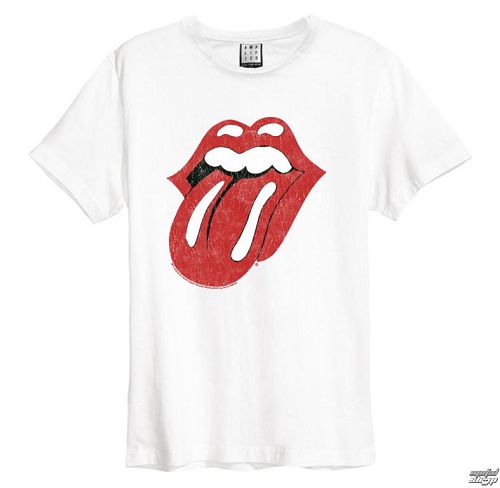 tričko pánske The Rolling Stones - Era Tongue - White - AMPLIFIED - ZAV210VRS