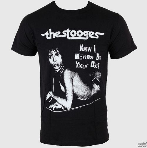 tričko pánské The Stooges - Your Dog - Black - IMPACT - STO17