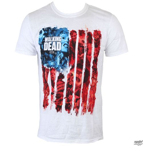 tričko pánske The Walking Dead - American Gore - White - INDIEGO - Indie0065