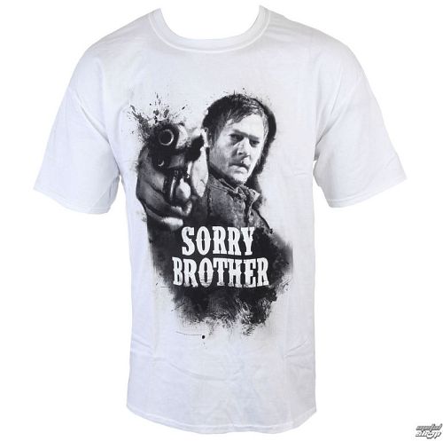tričko pánske The Walking Dead - Sorry Brother - White - INDIEGO - Indie0907
