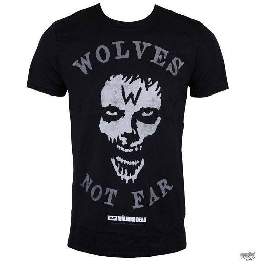 tričko pánske The Walking Dead - Wolves Not Far - Grey - INDIEGO - Indie0315
