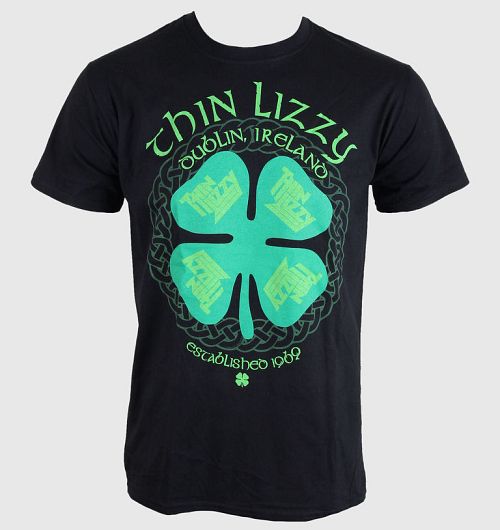 tričko pánske Thin Lizzy - Four Leaf Clover - PLASTIC HEAD - PH7132