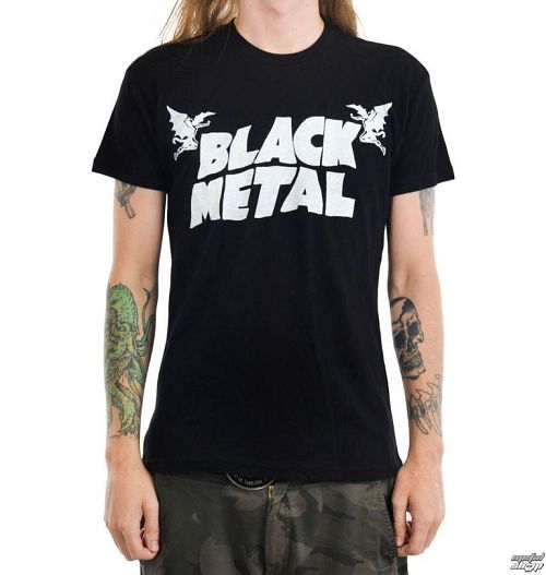 tričko pánske TOO FAST - BLACK METAL - MTS-T-BLKM