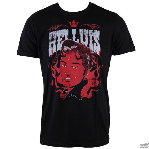 tričko pánske TOO FAST - Hellvis - Black