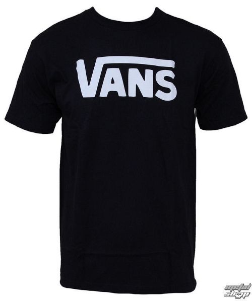 tričko pánske VANS - Classic - BLACK-WHITE