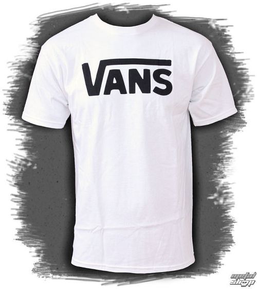 tričko pánske VANS - Classic - WHITE-BLACK