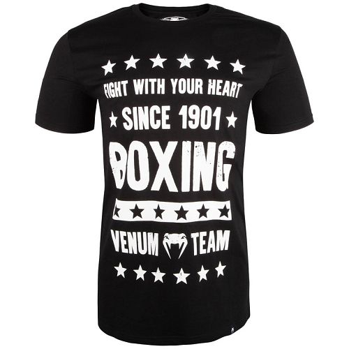 tričko pánske VENUM - Boxing Origins - Black - VENUM-03405-001