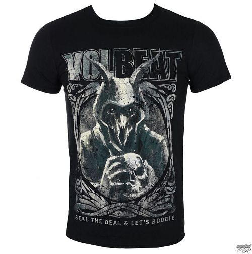 tričko pánske Volbeat - Goat With Skull - Black - ROCK OFF - VOLTS05MB