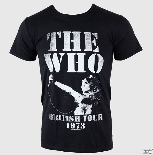 tričko pánske Who - British Tour 1973 - PLASTIC HEAD - PH7464