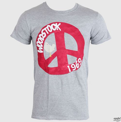 tričko pánske Woodstock - 1969 - PLASTIC HEAD - PH8587