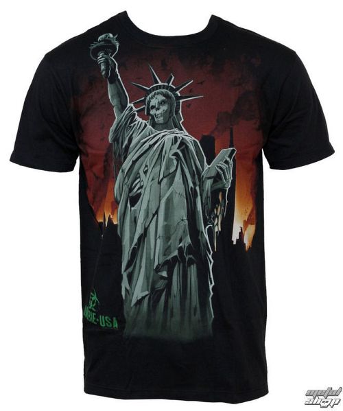 tričko pánske Zombie Liberty - LIQUID BLUE - 31267