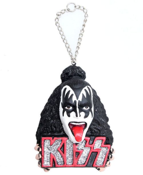 vianočné výzdoba KISS - Demon Head Ornament - ROCK OFF - KS2105